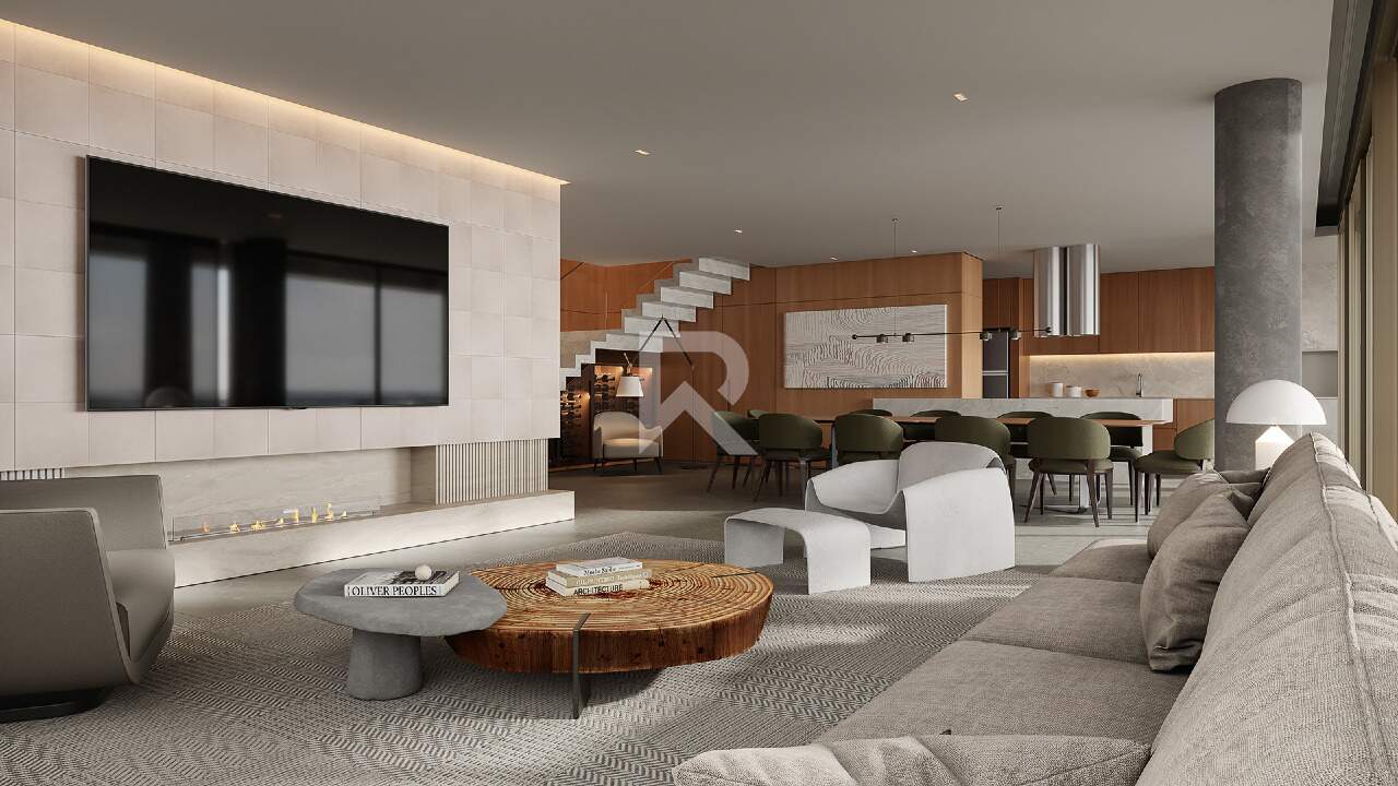 Cobertura Duplex no Amira Cabral com Terraço e 5 Suítes 4 Vagas à venda – Cabral – Curitiba/PR