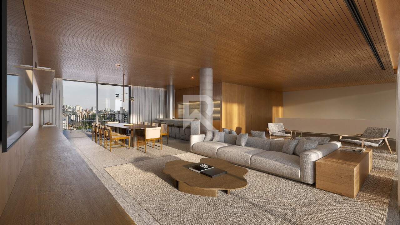 Cobertura Duplex com Piscina Privativa, 4 Suítes 5 Vagas à venda, 448 m² - Bigorrilho – Curitiba/PR miniatura 4