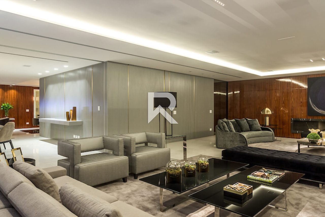 Mansão Suspensa com Heliponto e Piscina Particular com 874m² no Palazzo Lumini, em Curitiba miniatura 7