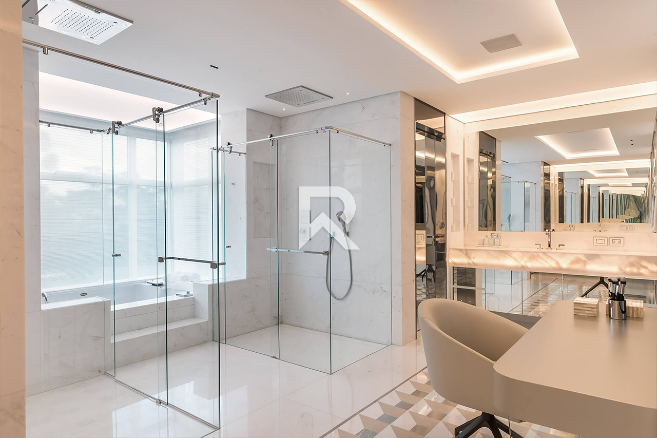 Mansão Suspensa com Heliponto e Piscina Particular com 874m² no Palazzo Lumini, em Curitiba miniatura 21