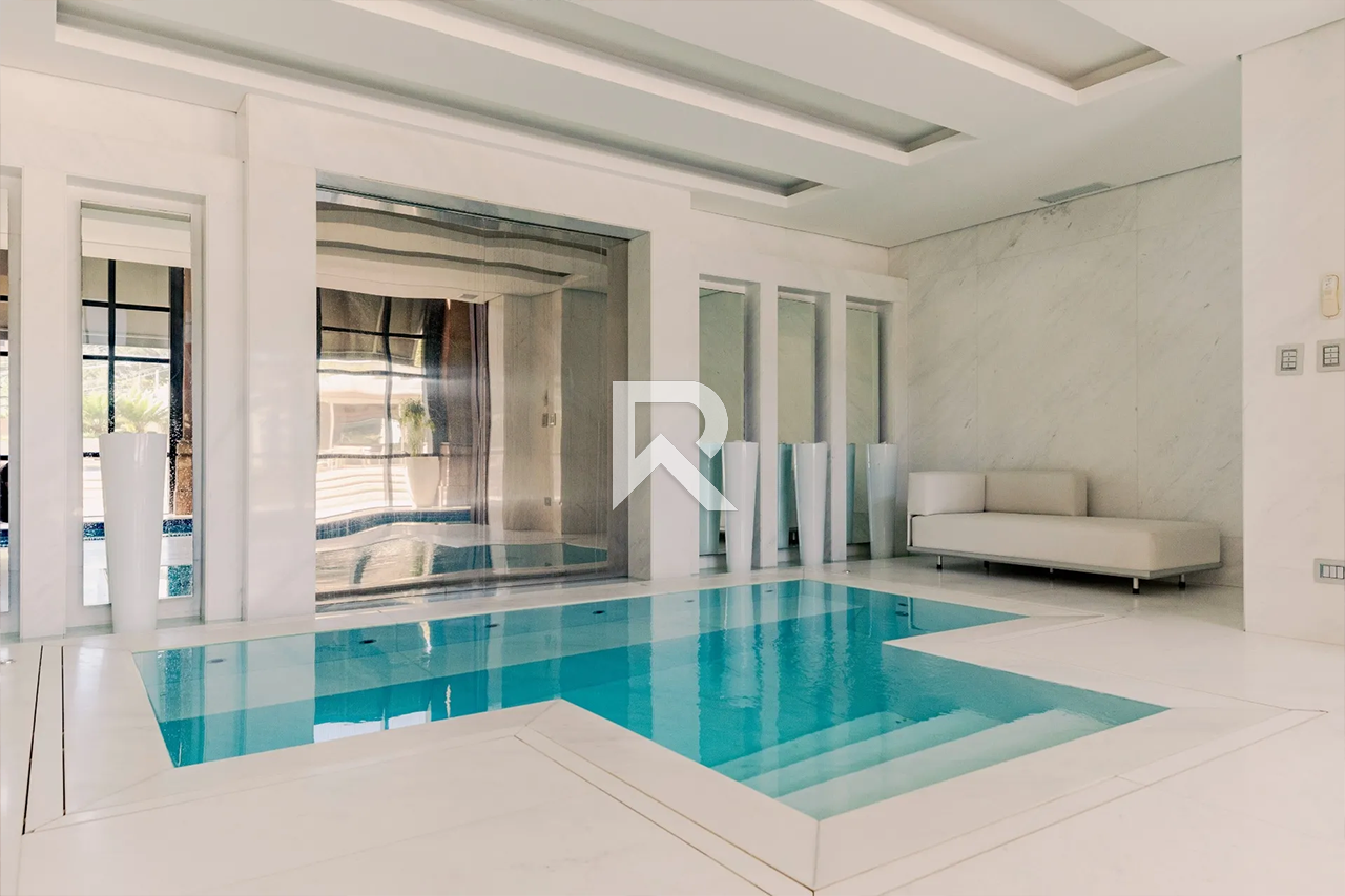 Mansão Suspensa com Heliponto e Piscina Particular com 874m² no Palazzo Lumini, em Curitiba miniatura 33