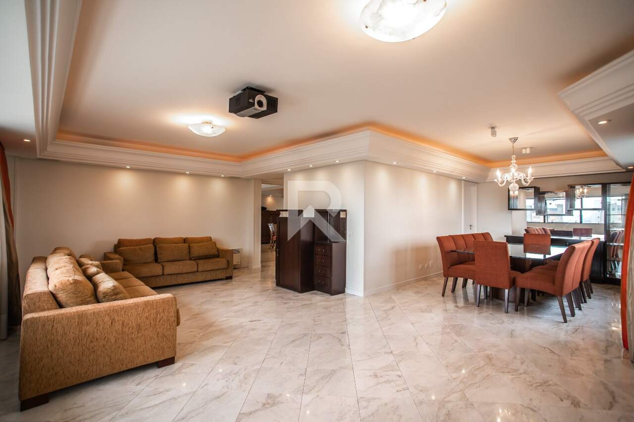 Apartamento com Elevador Privativo, Vista Livre, 4 quartos e 4 vagas para locação, 200 m² - Mossunguê - Curitiba/PR miniatura 3