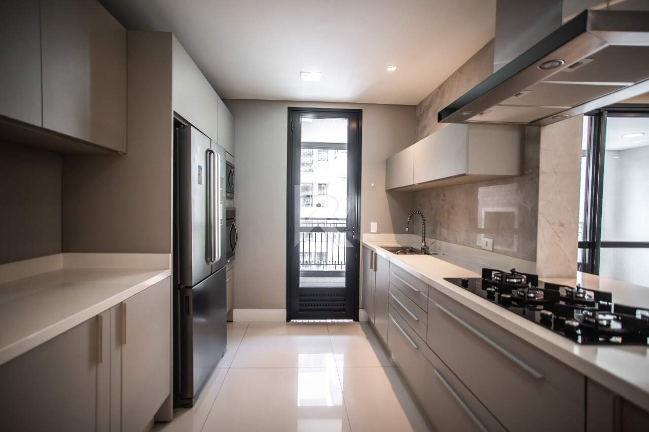Apartamento Mobiliado com Varanda Gourmet, 3 suítes para locação, 170 m² - Alto da Glória - Curitiba/PR miniatura 6