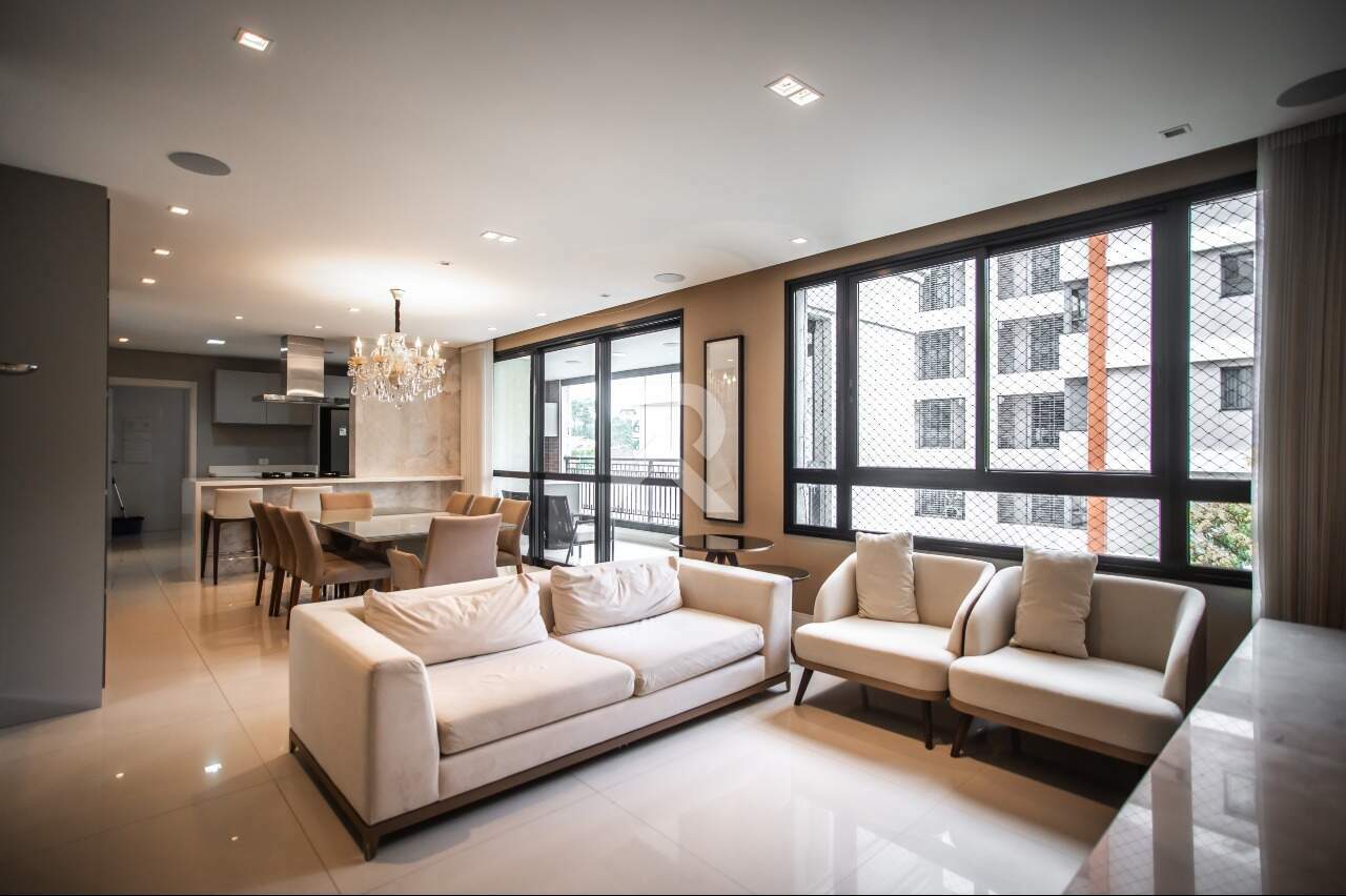 Apartamento Mobiliado com Varanda Gourmet, 3 suítes para locação, 170 m² - Alto da Glória - Curitiba/PR