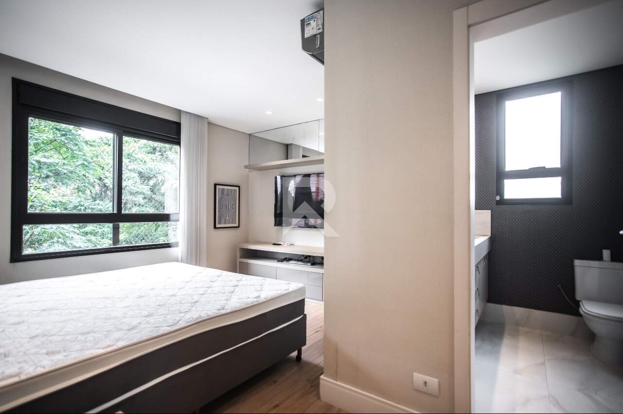 Apartamento Mobiliado com Varanda Gourmet, 3 suítes para locação, 170 m² - Alto da Glória - Curitiba/PR miniatura 14