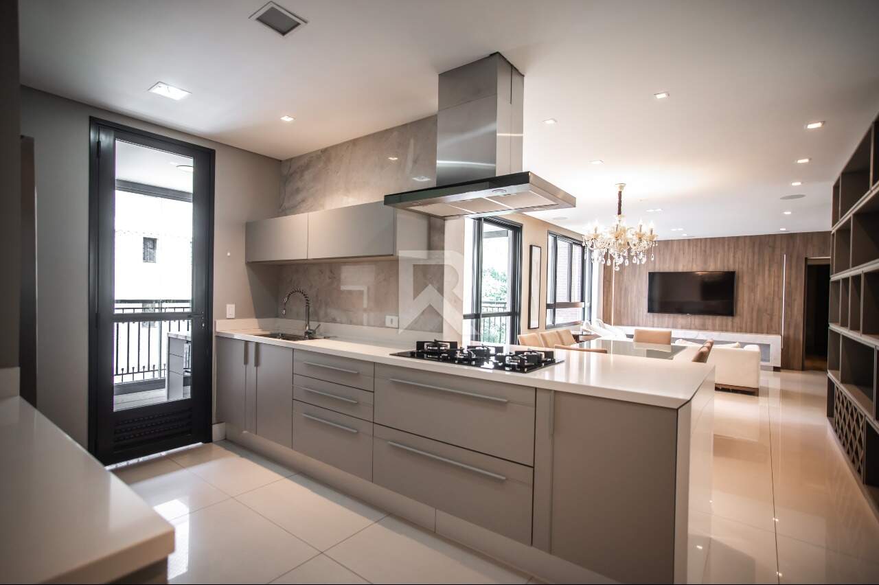 Apartamento Mobiliado com Varanda Gourmet, 3 suítes para locação, 170 m² - Alto da Glória - Curitiba/PR miniatura 5