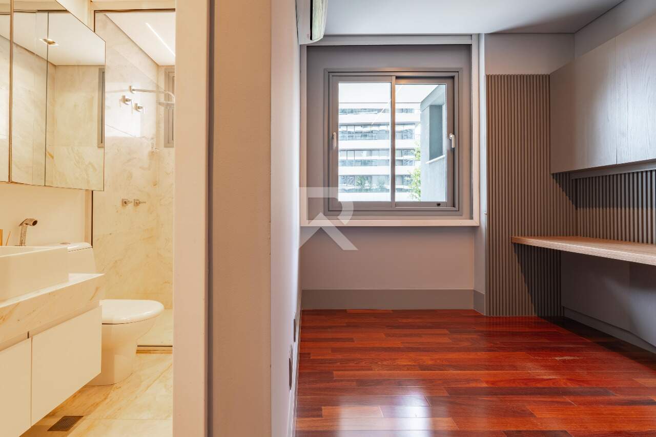 Apartamento Semi Mobiliado em Cond Clube de Alto Padrão para alugar com 198m², 3 suítes, Varanda gourmet e 3 vagas | Bigorrilho, Curitiba miniatura 27