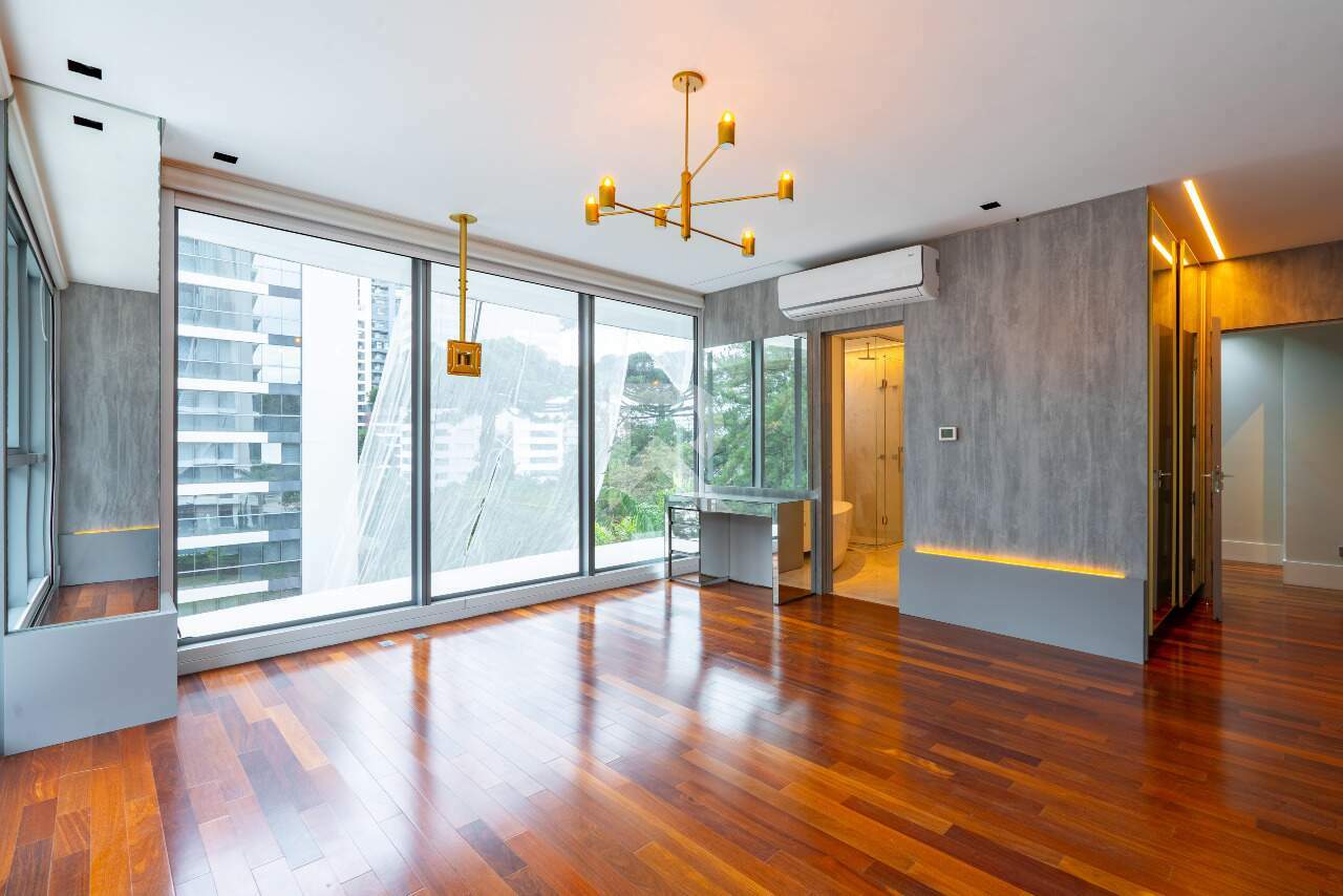 Apartamento Semi Mobiliado em Cond Clube de Alto Padrão para alugar com 198m², 3 suítes, Varanda gourmet e 3 vagas | Bigorrilho, Curitiba miniatura 2