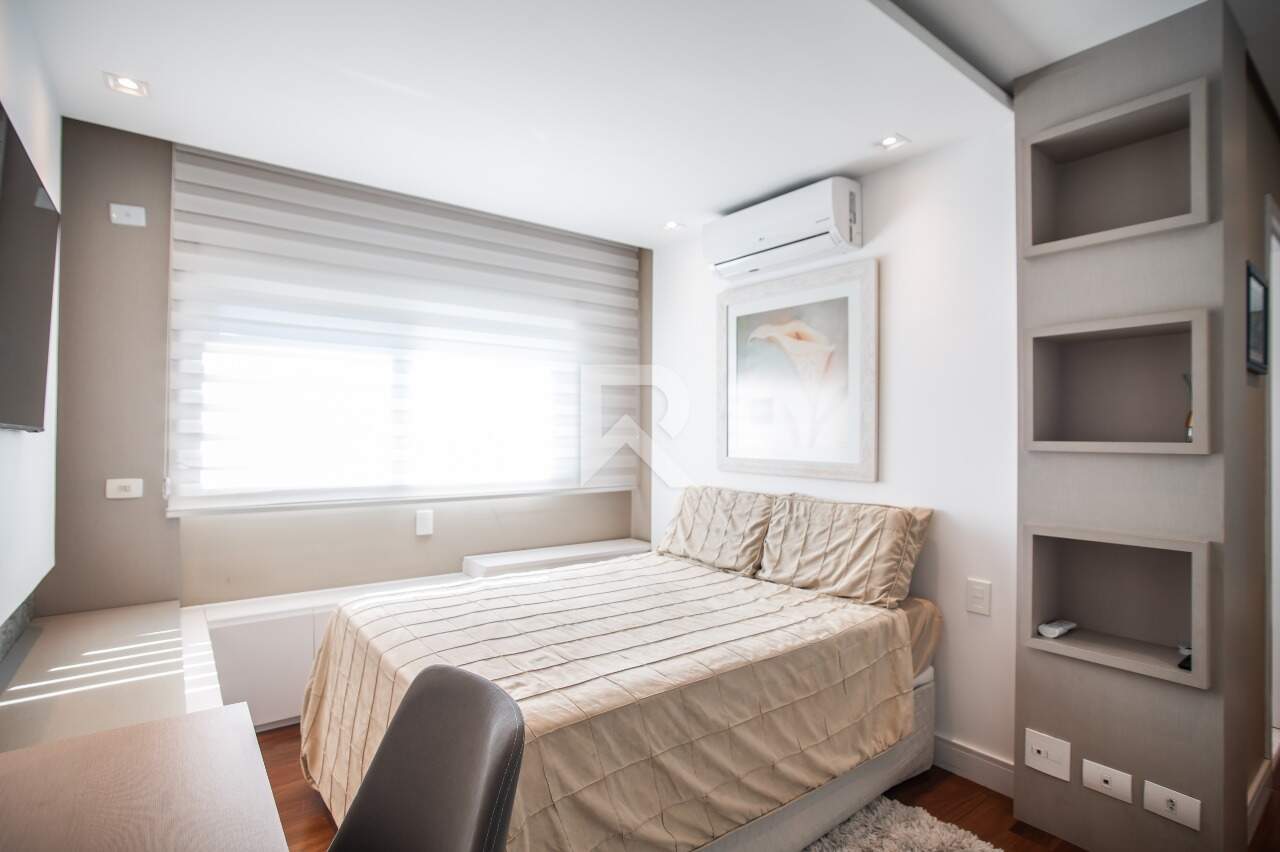 Apartamento Mobiliado em Cond Clube com Vista Livre, Andar Alto, Face Norte e 3 suítes, 3 vagas à venda, 266 m² - Ecoville - Curitiba/PR miniatura 36