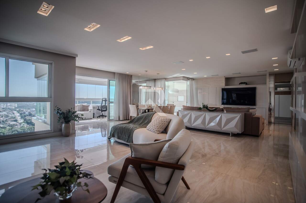 Apartamento Mobiliado em Cond Clube com Vista Livre, Andar Alto, Face Norte e 3 suítes, 3 vagas à venda, 266 m² - Ecoville - Curitiba/PR miniatura 5