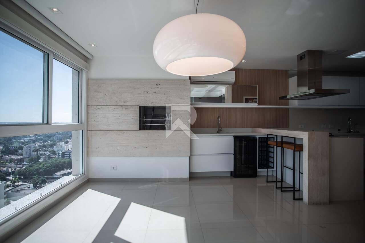 Apartamento Mobiliado em Cond Clube com Vista Livre, Andar Alto, Face Norte e 3 suítes, 3 vagas à venda, 266 m² - Ecoville - Curitiba/PR miniatura 11