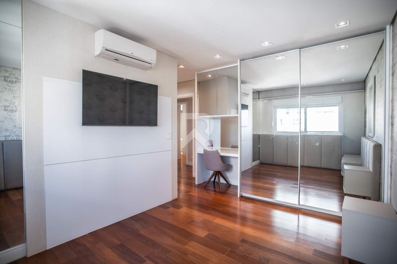 Apartamento Mobiliado em Cond Clube com Vista Livre, Andar Alto, Face Norte e 3 suítes, 3 vagas à venda, 266 m² - Ecoville - Curitiba/PR miniatura 21