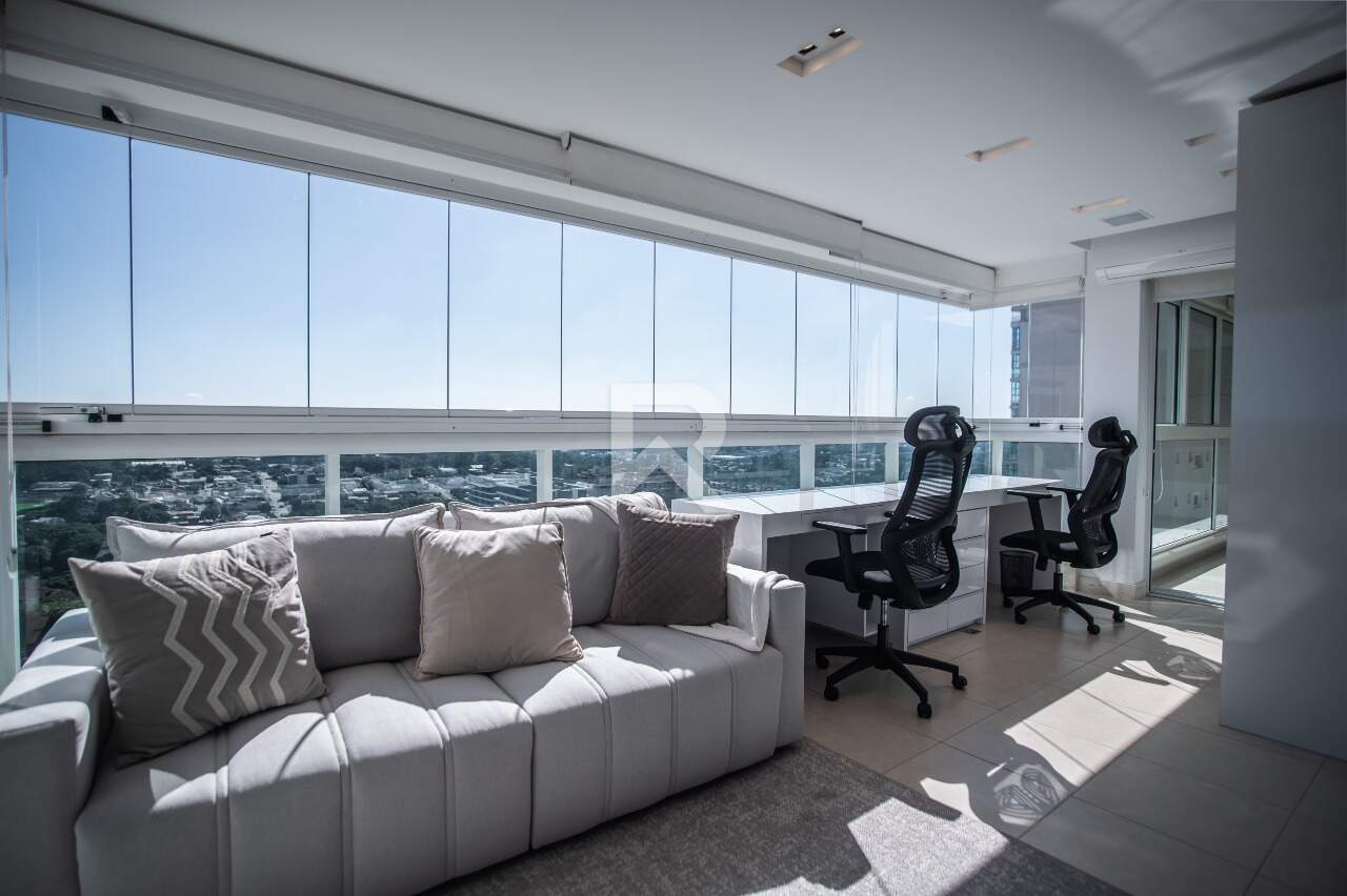 Apartamento Mobiliado em Cond Clube com Vista Livre, Andar Alto, Face Norte e 3 suítes, 3 vagas à venda, 266 m² - Ecoville - Curitiba/PR miniatura 13