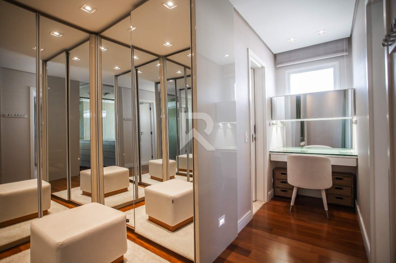 Apartamento Mobiliado em Cond Clube com Vista Livre, Andar Alto, Face Norte e 3 suítes, 3 vagas à venda, 266 m² - Ecoville - Curitiba/PR miniatura 28