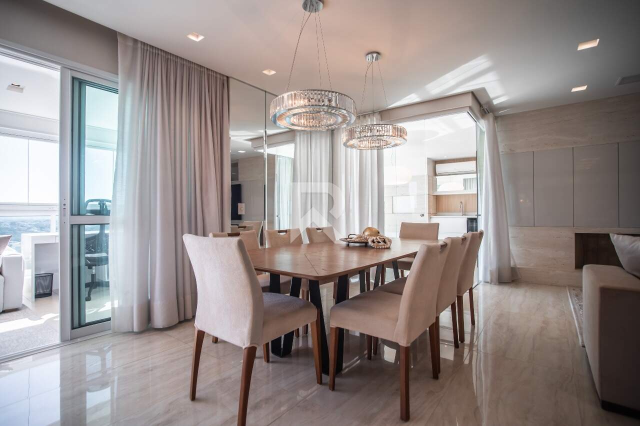 Apartamento Mobiliado em Cond Clube com Vista Livre, Andar Alto, Face Norte e 3 suítes, 3 vagas à venda, 266 m² - Ecoville - Curitiba/PR miniatura 7