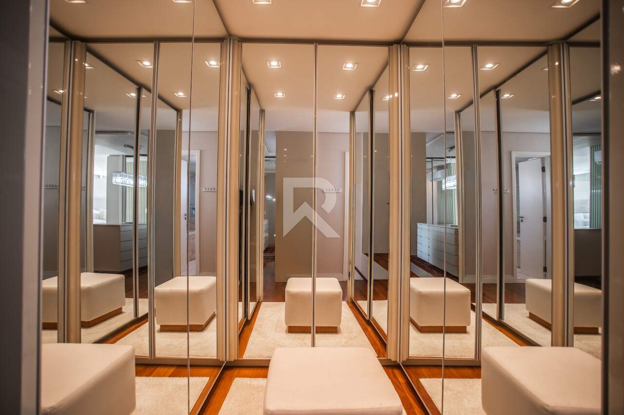 Apartamento Mobiliado em Cond Clube com Vista Livre, Andar Alto, Face Norte e 3 suítes, 3 vagas à venda, 266 m² - Ecoville - Curitiba/PR miniatura 27