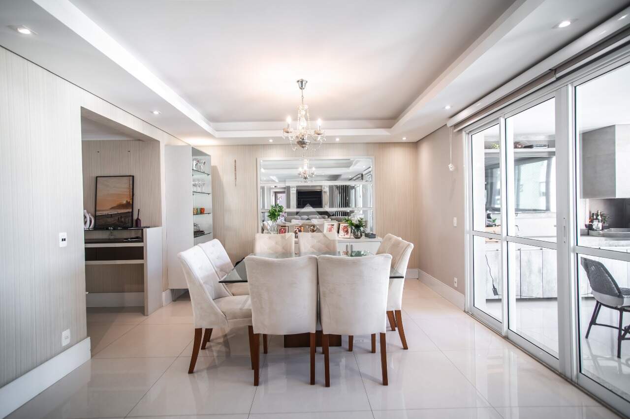 Apartamento Mobiliado com Vista Livre, 3 suítes 2 vagas para locação, 166 m² - Ecoville - Curitiba/PR miniatura 7