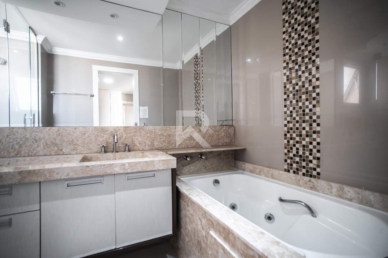 Apartamento Mobiliado com Vista Livre, 3 suítes 2 vagas para locação, 166 m² - Ecoville - Curitiba/PR miniatura 19