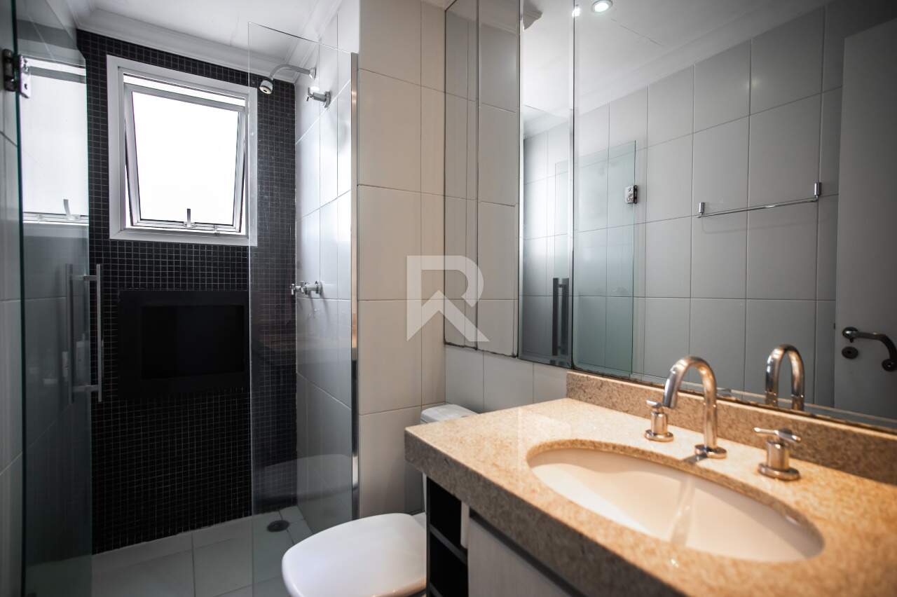 Apartamento Mobiliado com Vista Livre, 3 suítes 2 vagas para locação, 166 m² - Ecoville - Curitiba/PR miniatura 23