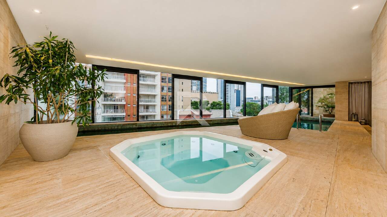 Apartamento Mobiliado em Cond. de Alto Padrão com 230m² e 3 suítes para Locação - Cabral - Curitiba miniatura 15