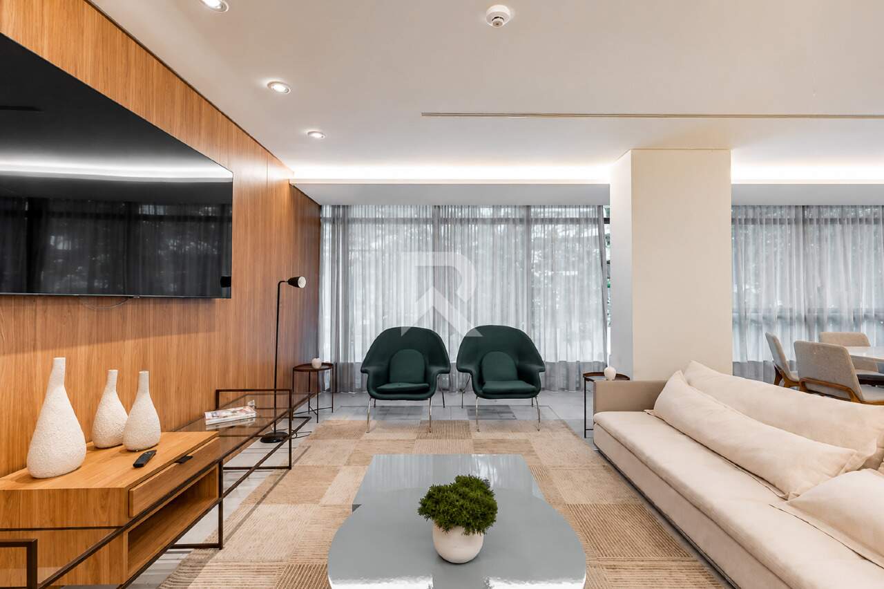 Apartamento Mobiliado em Cond. de Alto Padrão com 230m² e 3 suítes para Locação - Cabral - Curitiba miniatura 4