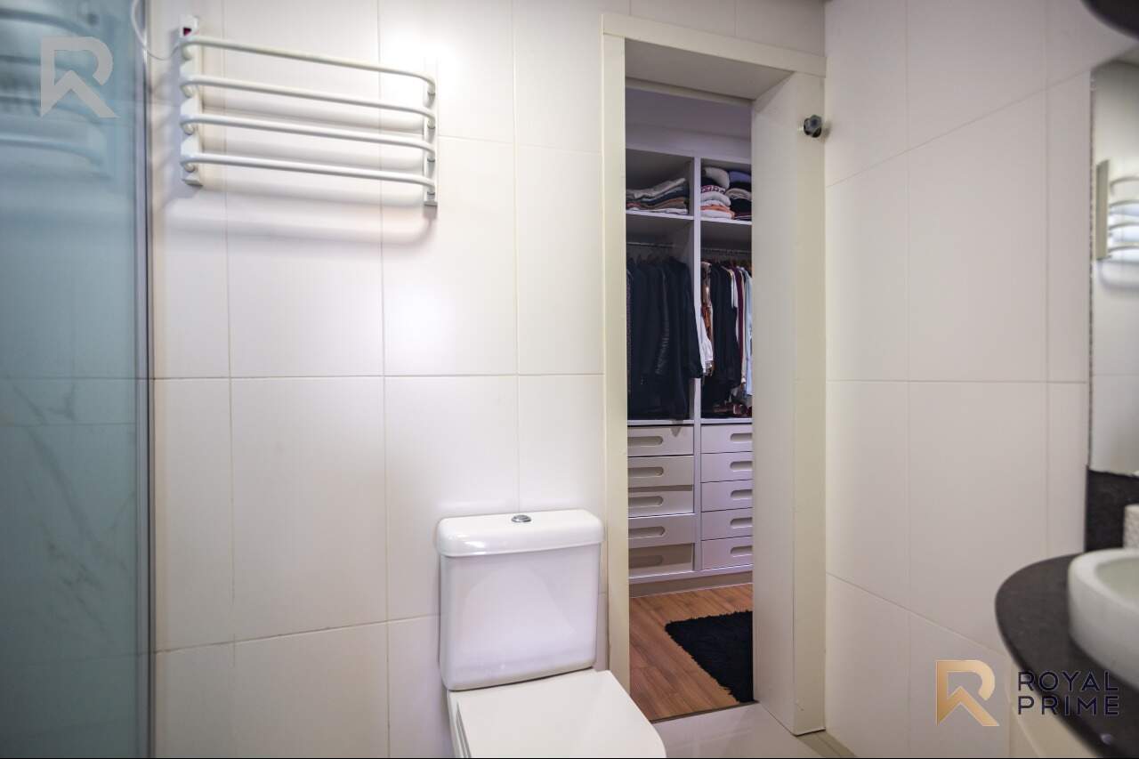 Apartamento Semi Mobiliado em Andar Alto com 3 Quartos e 90m2 - Bigorrilho - Curitiba/PR miniatura 32