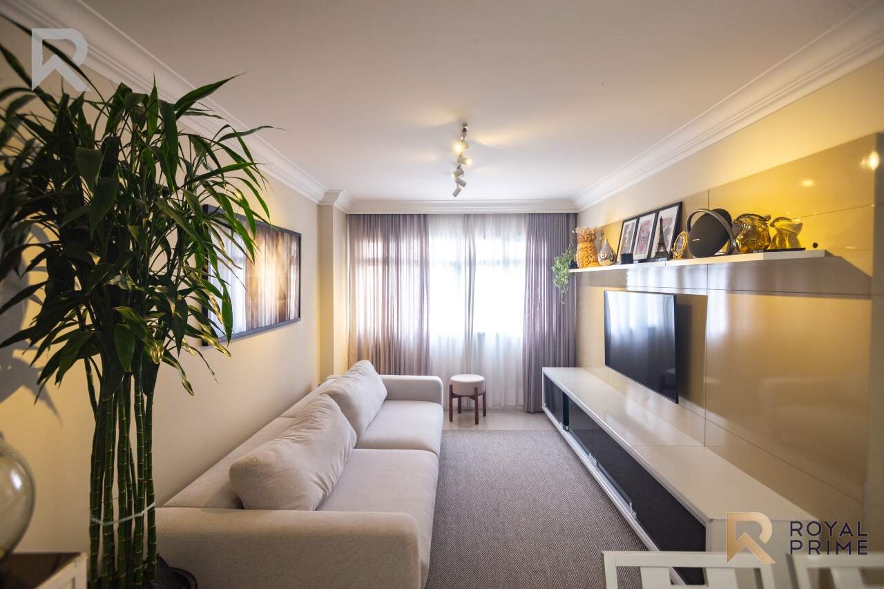 Apartamento Semi Mobiliado em Andar Alto com 3 Quartos e 90m2 - Bigorrilho - Curitiba/PR miniatura 2