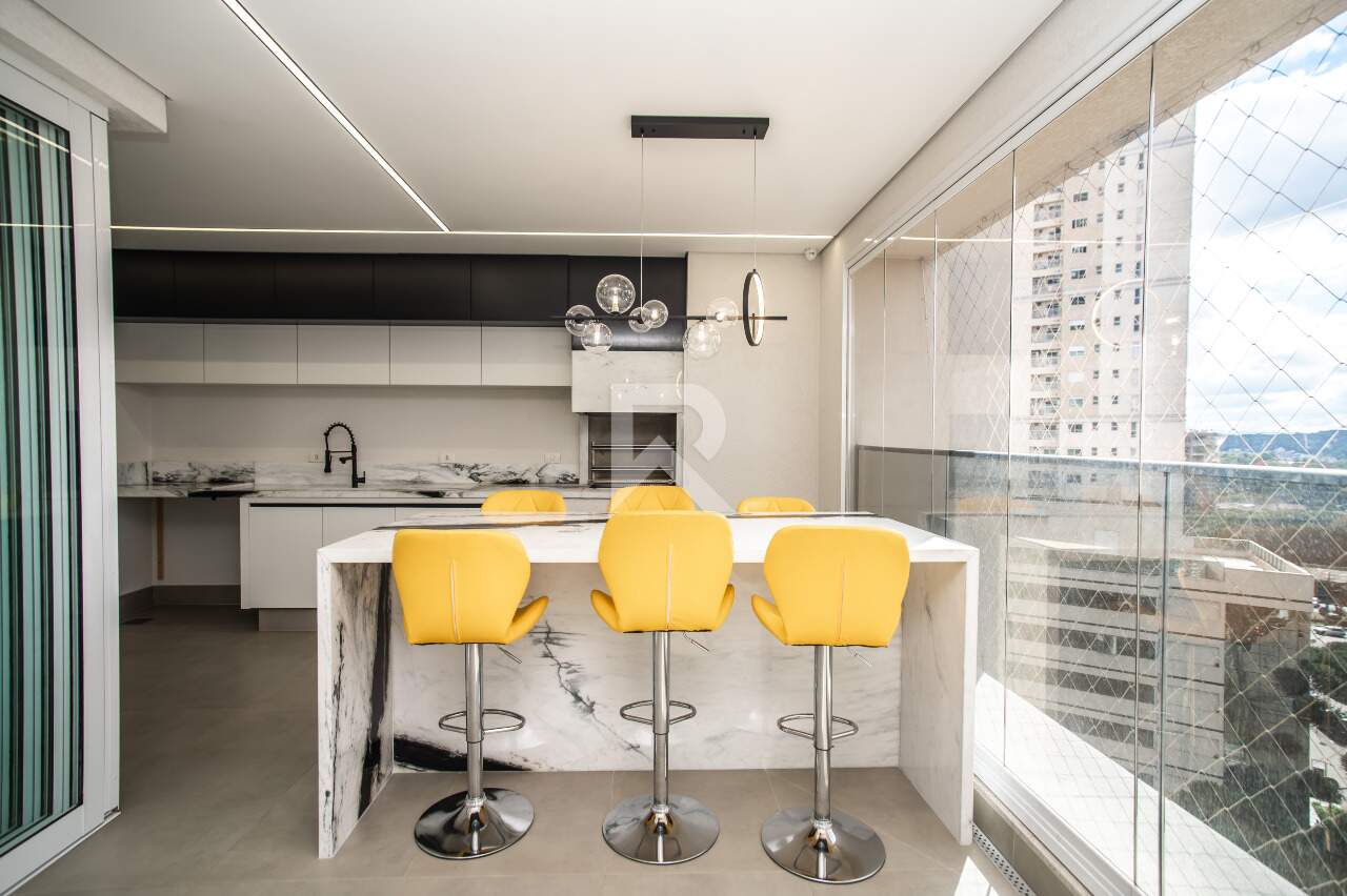 Apartamento Mobiliado de Alto Padrão em Cond. Clube com 4 suítes e 255m² p/ Locação - Ecoville - Curitiba miniatura 10