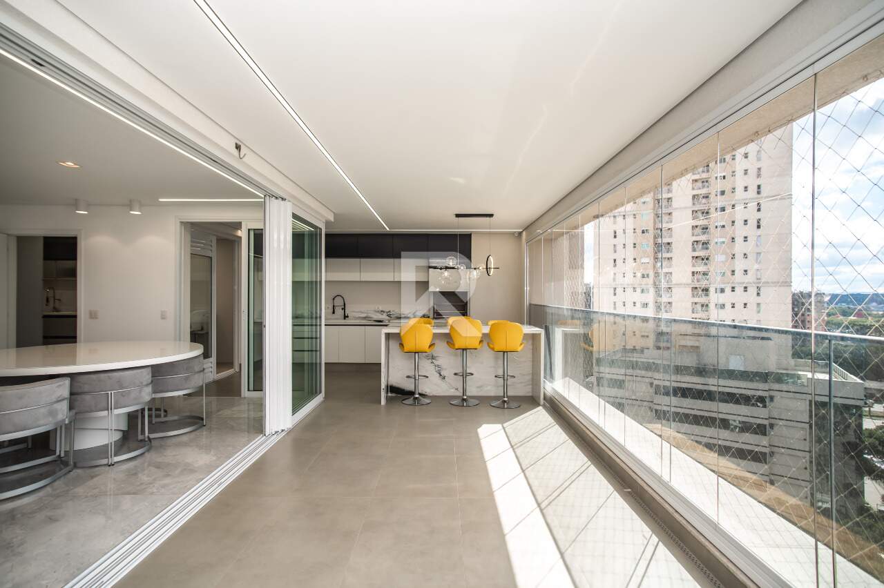 Apartamento Mobiliado de Alto Padrão em Cond. Clube com 4 suítes e 255m² p/ Locação - Ecoville - Curitiba miniatura 11