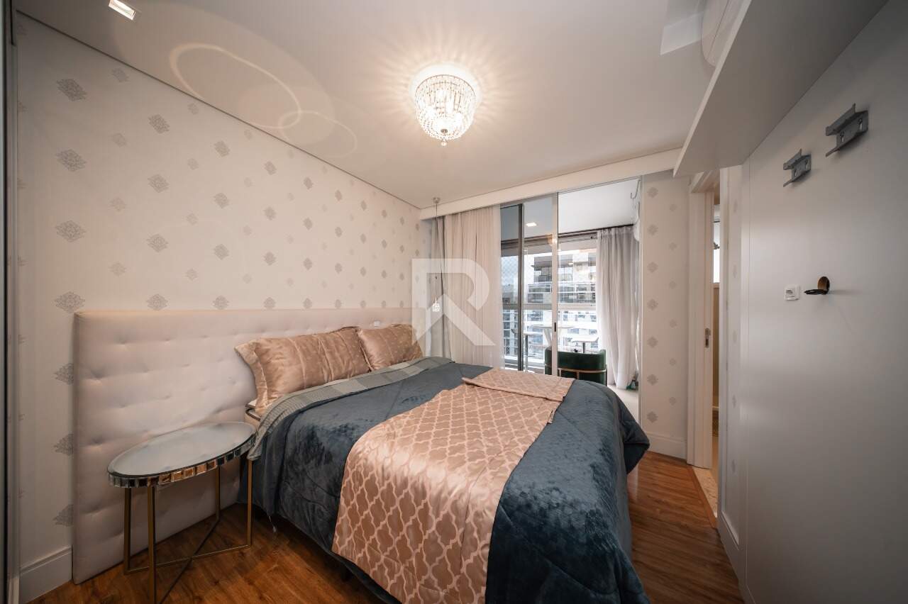 Apartamento Mobiliado com Vista Livre, 3 quartos 3 Vagas para locação, 130 m² - Água Verde - Curitiba/PR miniatura 17