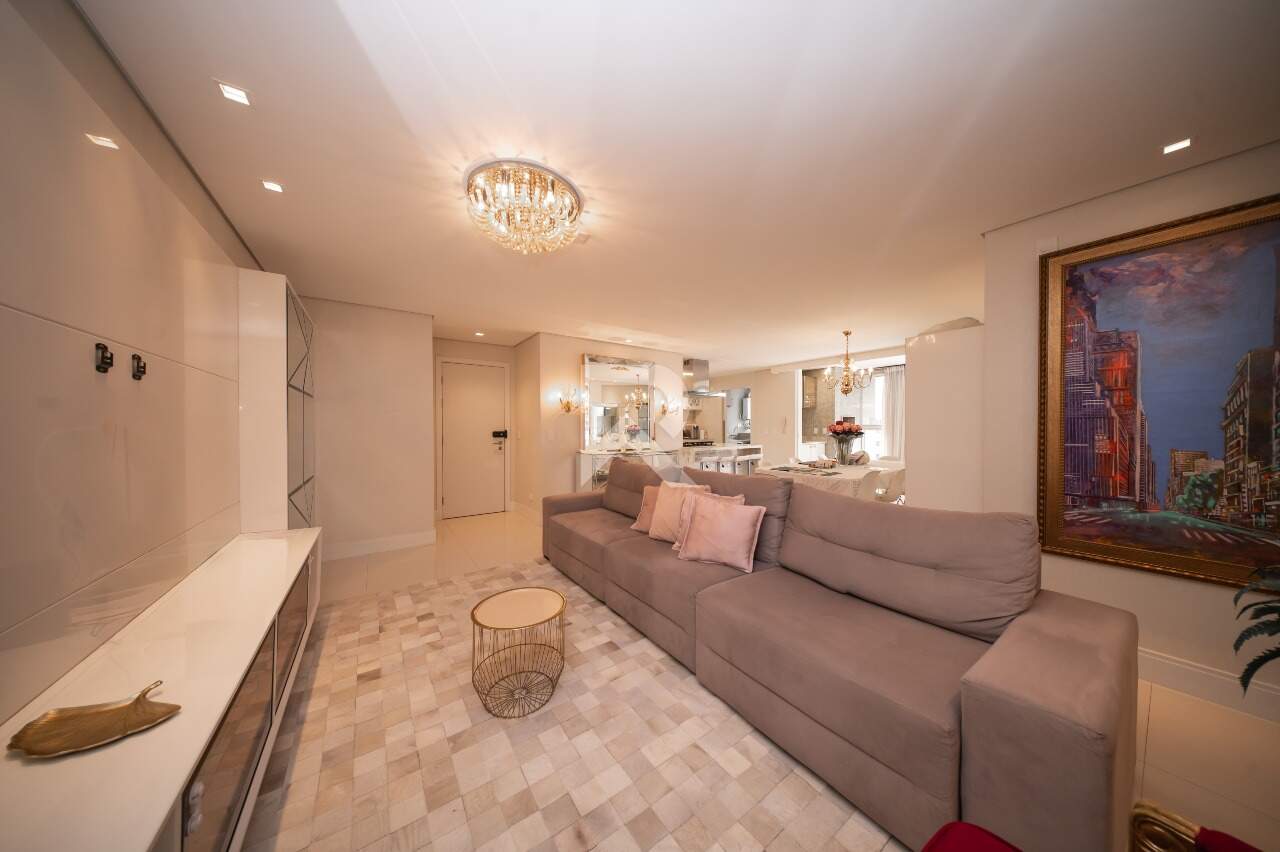 Apartamento Mobiliado com Vista Livre, 3 quartos 3 Vagas para locação, 130 m² - Água Verde - Curitiba/PR miniatura 11