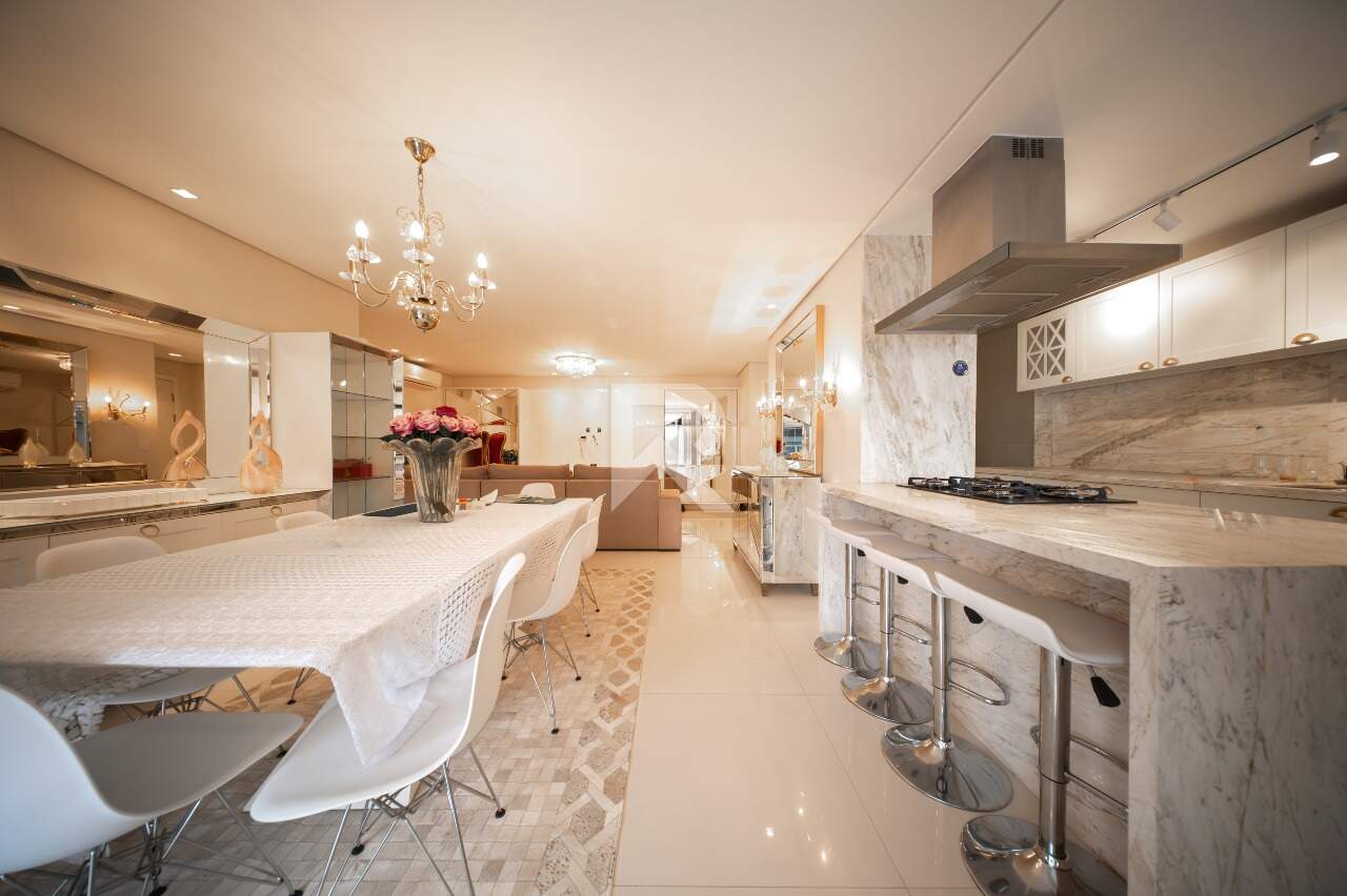 Apartamento Mobiliado com Vista Livre, 3 quartos 3 Vagas para locação, 130 m² - Água Verde - Curitiba/PR miniatura 6