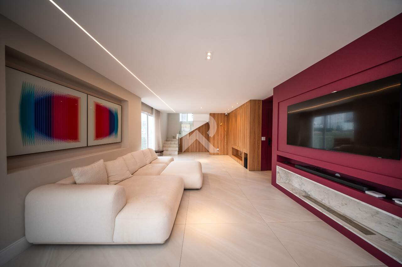 Cobertura Mobiliado no Ed. Terra Gutierrez com 2 suites, 3 vagas e 212m2 para aluguel - Batel, Curitiba miniatura 3
