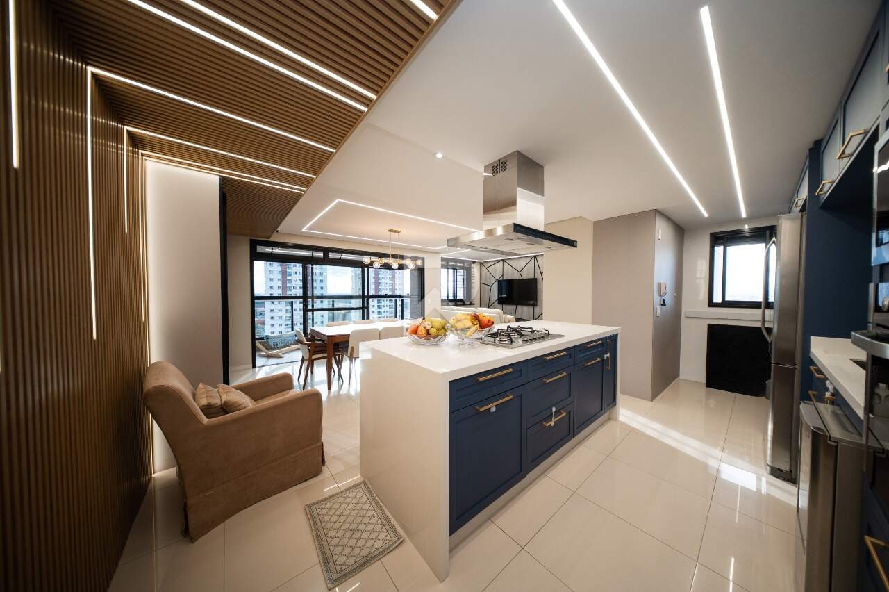 Apartamento com Vista Livre, 2 suítes 3 Vagas à venda, 98 m² - Ecoville - Curitiba/PR miniatura 2