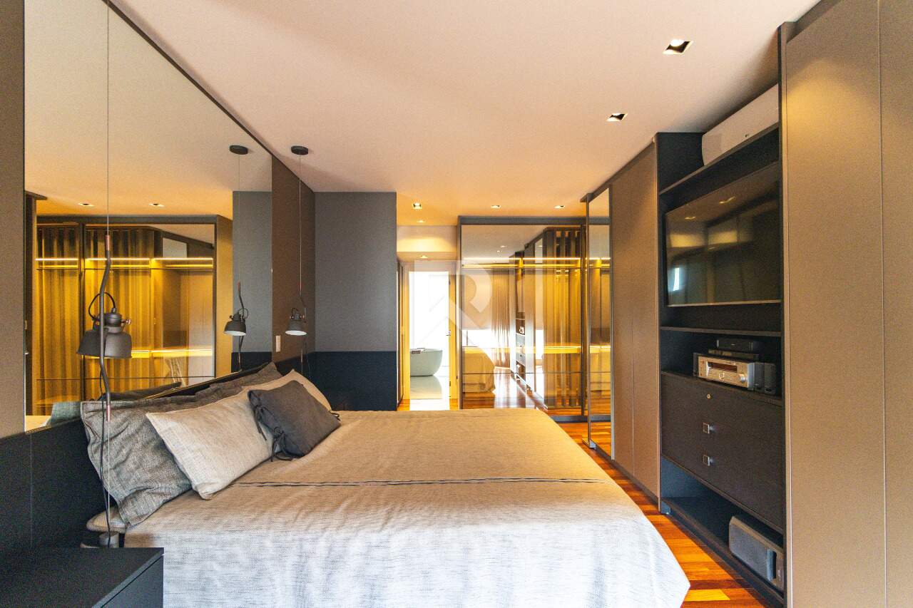 Apartamento Decorado Face Norte com 4 Vagas à venda, 338 m² - Bigorrilho/Champagnat - Curitiba/PR miniatura 33