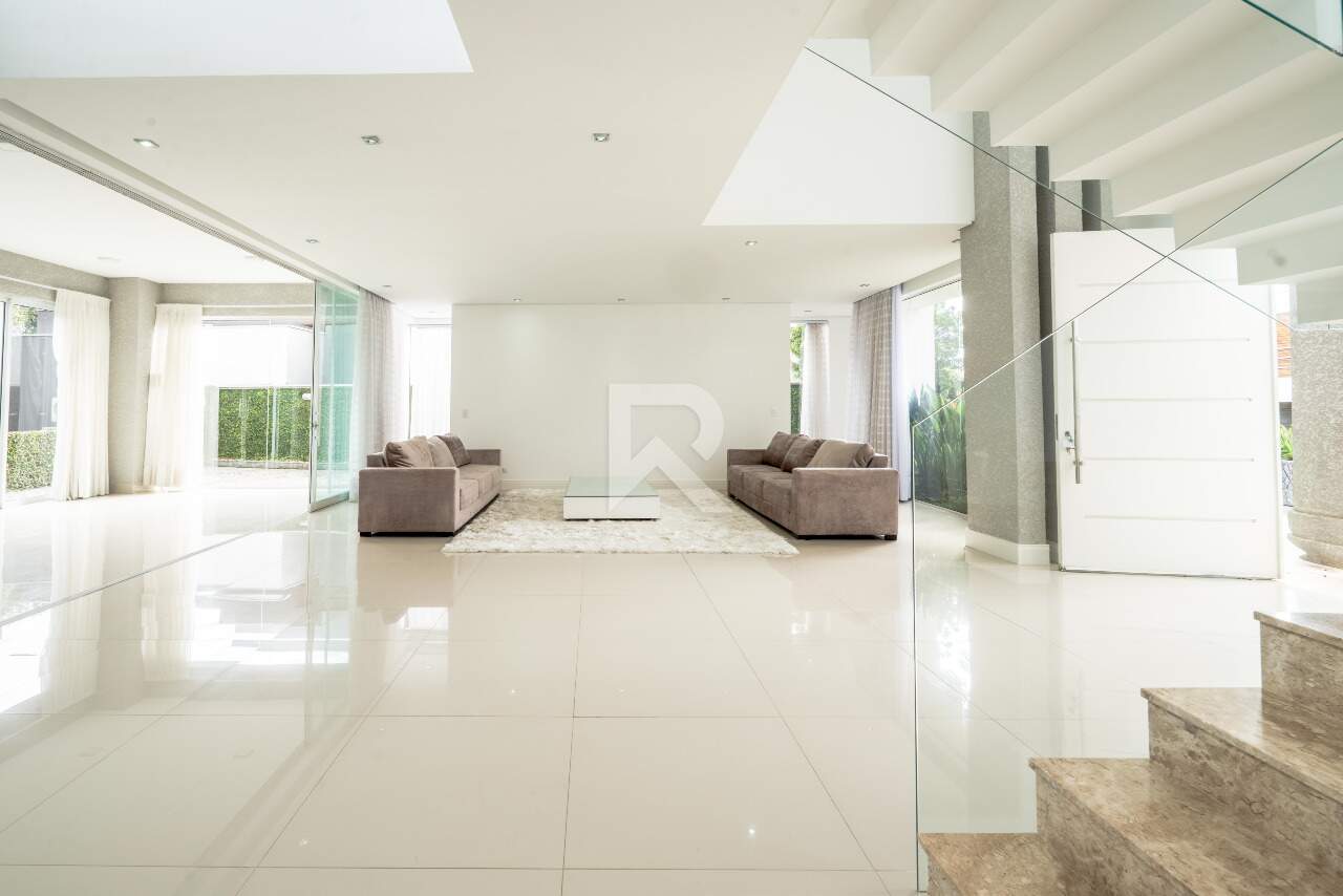 Casa Moderna Semi Mobiliada em Cond. Clube com 4 suítes, Quintal e 458m2 para venda - Santa Felicidade, Curitiba miniatura 6