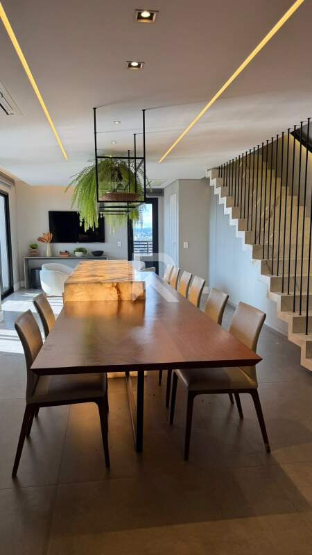 Cobertura com Vista Livre Definitiva, 4 Quartos 5 Vagas para Locação, 267 m² - Cabral - Curitiba/PR miniatura 4