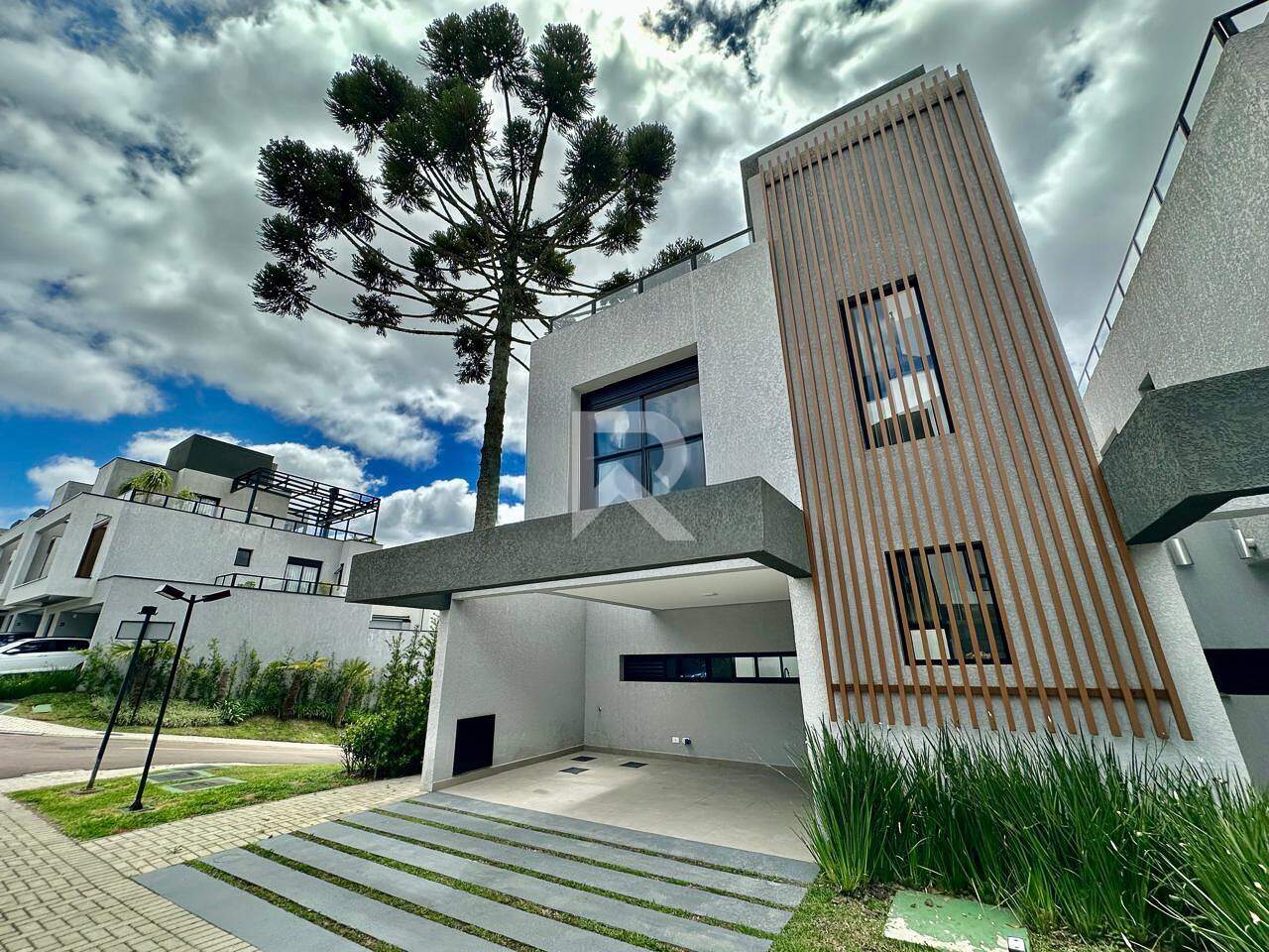Casa em Condomínio com Vista Livre, 3 Quartos e 2 Vagas à Venda, 194 m² - Santa Felicidade - Curitiba/PR miniatura 2