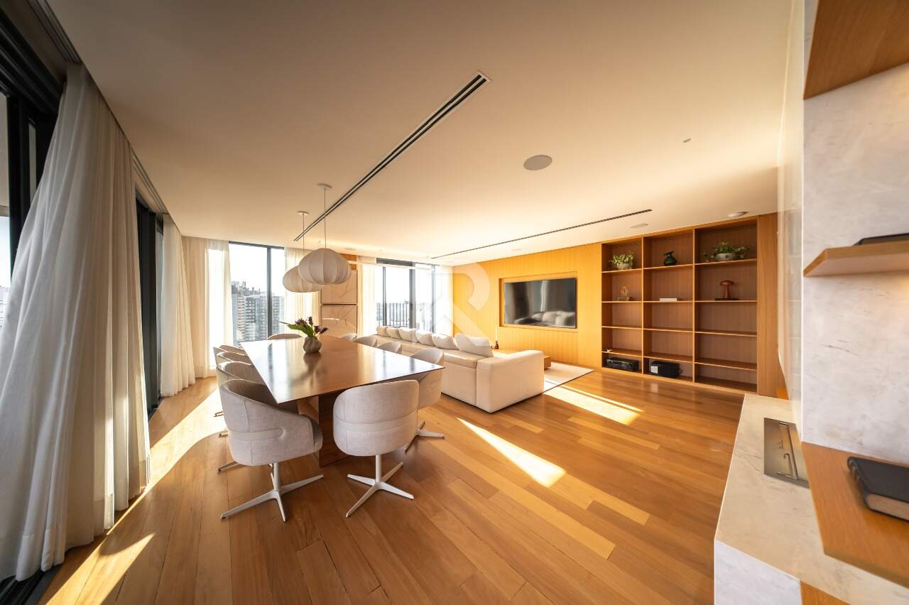 Apartamento Mobiliado em Andar Alto, Face Norte no AGE360 com 2 suítes e 242m2 - Ecoville, Curitiba miniatura 2