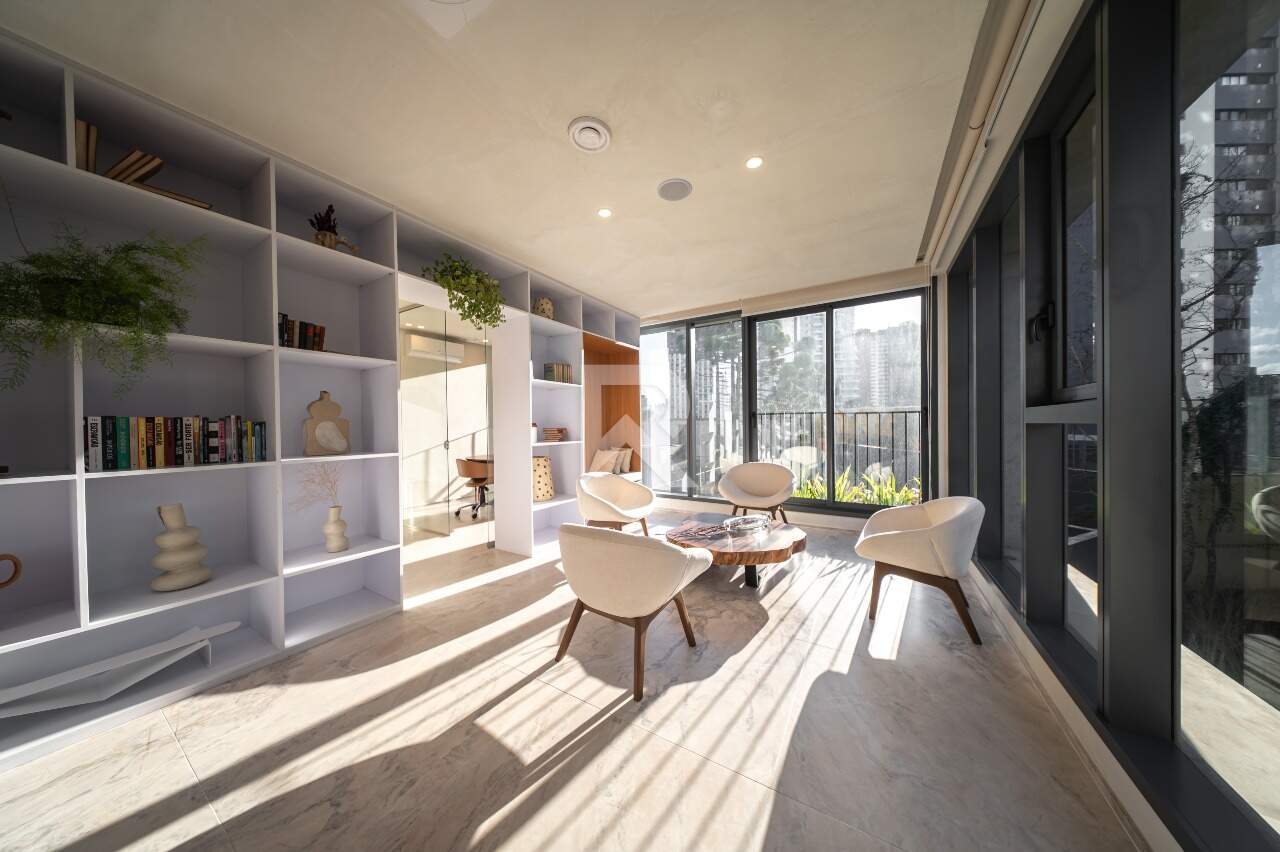 Apartamento Mobiliado em Andar Alto, Face Norte no AGE360 com 2 suítes e 242m2 - Ecoville, Curitiba miniatura 55