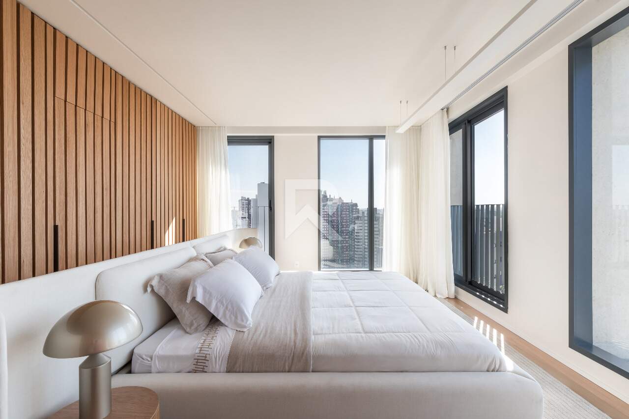 Apartamento Mobiliado em Andar Alto, Face Norte no AGE360 com 2 suítes e 242m2 - Ecoville, Curitiba miniatura 16