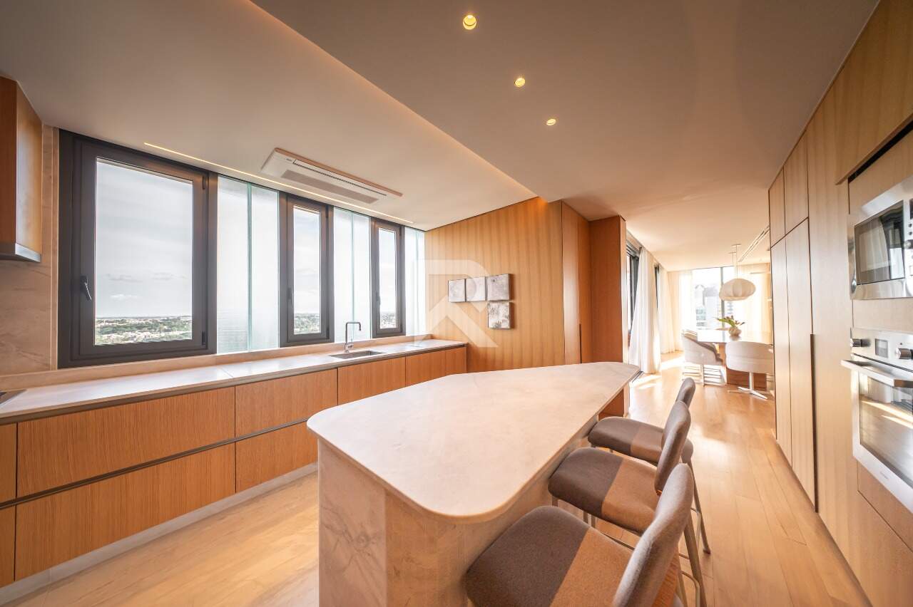 Apartamento Mobiliado em Andar Alto, Face Norte no AGE360 com 2 suítes e 242m2 - Ecoville, Curitiba miniatura 13