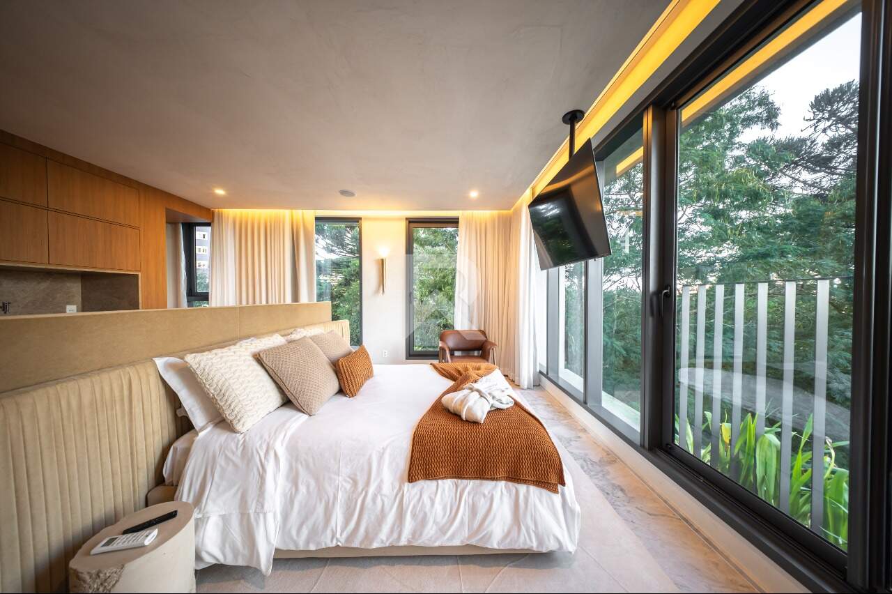 Apartamento Mobiliado em Andar Alto, Face Norte no AGE360 com 2 suítes e 242m2 - Ecoville, Curitiba miniatura 48