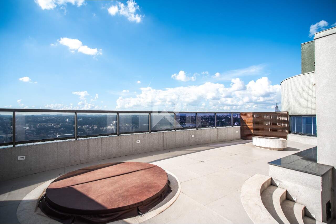 Cobertura com Vista Panorâmica, 4 quartos 3 suítes, 4 Vagas para locação, 362 m² - Mossunguê - Curitiba/PR miniatura 21