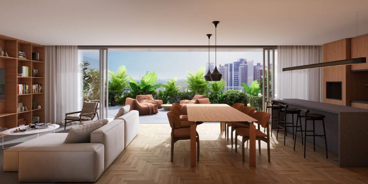 Apartamento Novo com 3 Suítes, 187 m² Privativos e 3 Vagas à venda no Champagnat – Curitiba/PR