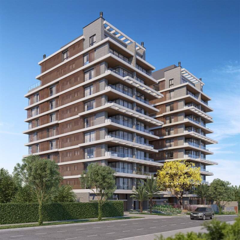 Cobertura com Sacadas Amplas, 3 Suítes e 4 Vagas à venda, 246,20 m² - Curitiba/PR miniatura 8
