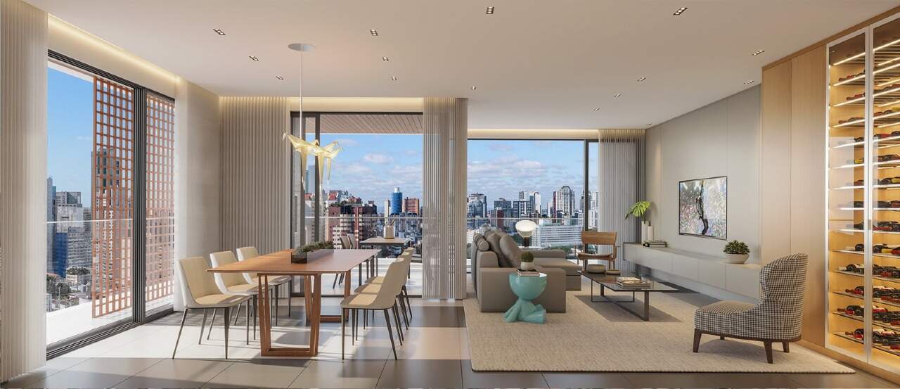 Apartamento com 4 Suítes e 4 Vagas à venda, 214,18 m² - Curitiba/PR miniatura 6