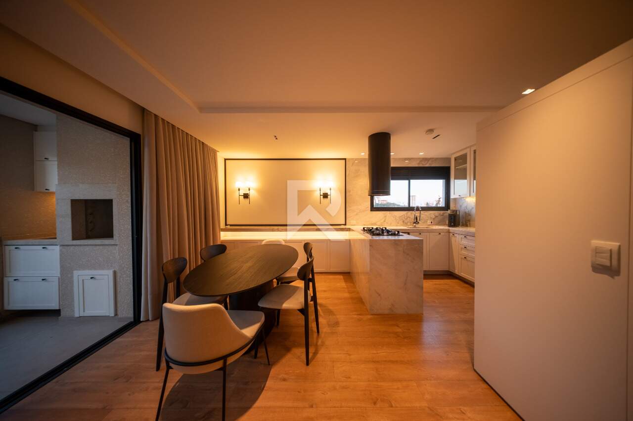 Apartamento Mobiliado em Cond. Clube com 2 quartos, closet, 2 vagas, 106m2 para alugar - Alto da Glória, Curitiba miniatura 5