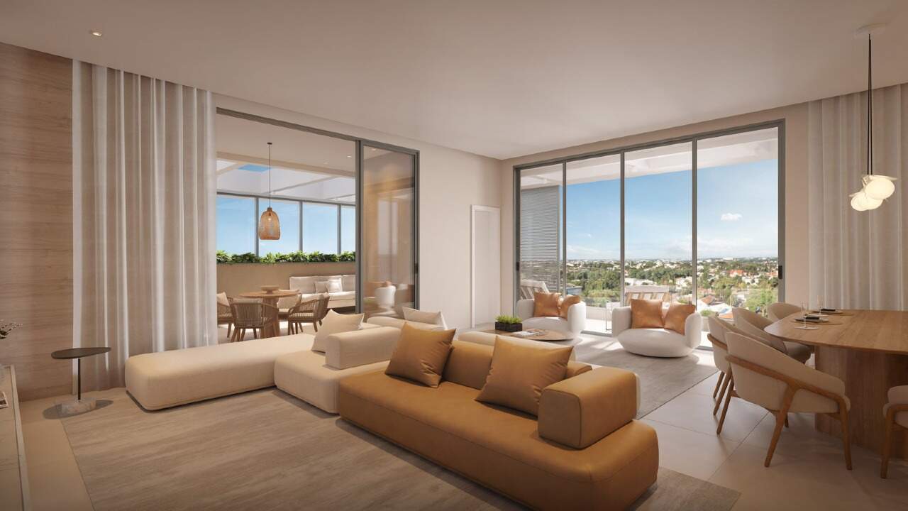 Apartamento de alto padrão com 3 suítes e 139,15 m² privativos no Bigorrilho