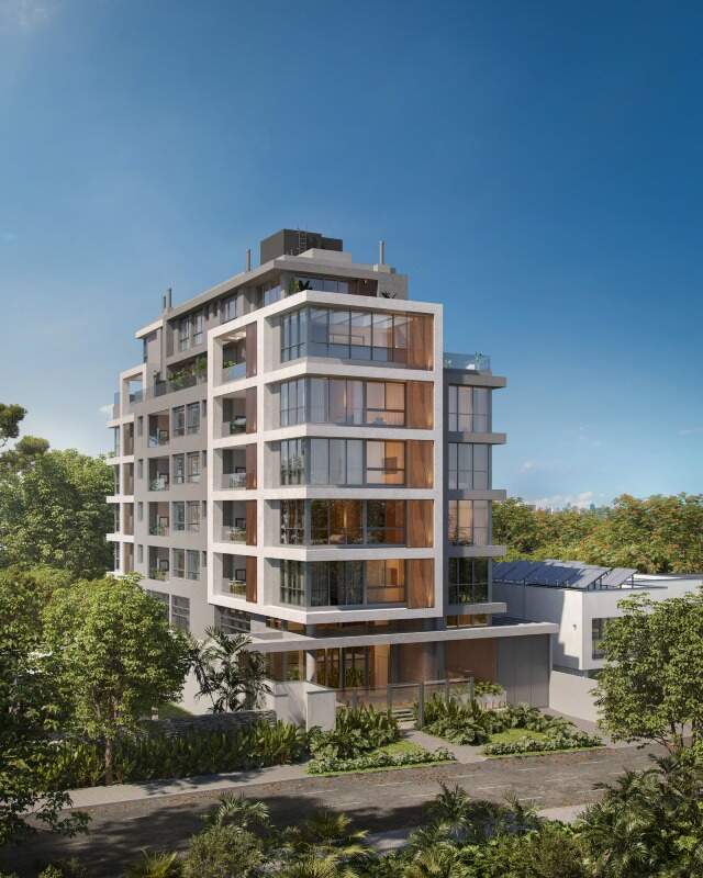 Apartamento de alto padrão com 2 suítes e 111,47 m² e 2 vagas de garagem no Bigorrilho miniatura 2
